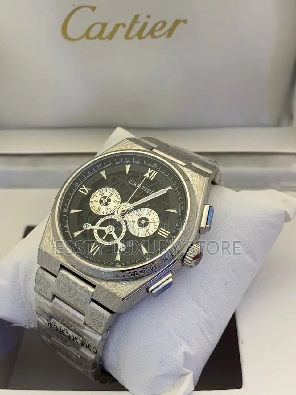 Quality Luxury Cartier Automatic Engine Watch