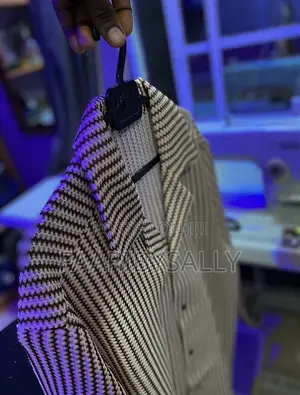 Knitted Stripe Shirt