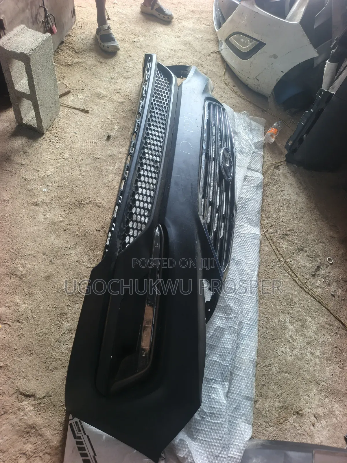 Complete Front Bumper Sonata 016 Sport