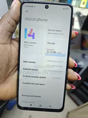Xiaomi Redmi Note 11S 128 GB Black