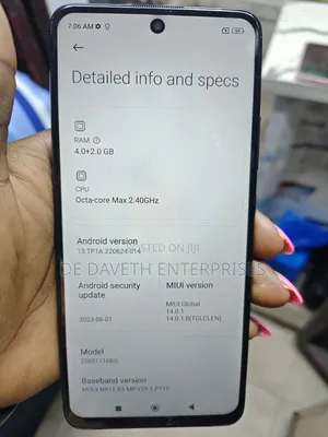 Xiaomi Redmi Note 11S 128 GB Black