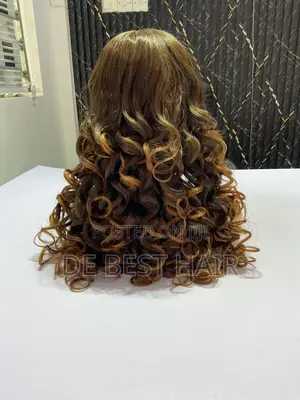 Chinese Human Hair Blend, Curly Hair 22 Inches
