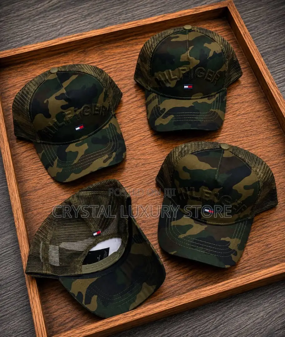 Amry Quality Luxury Men Face Cap
