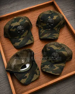 Amry Quality Luxury Men Face Cap