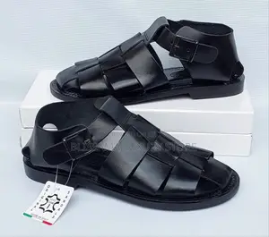 Vero Cuoio Luxury Genuine Leather Men Sandals – Comfortable & Durable