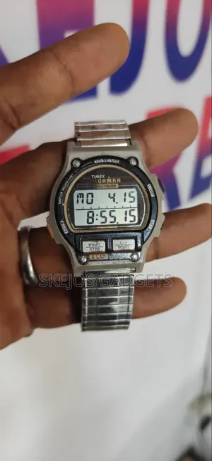 Vintage Timex Ironman Triathlon 8-Lap Digital Watch
