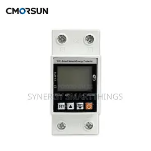 63A Wi-Fi Overvoltage Protector With Display
