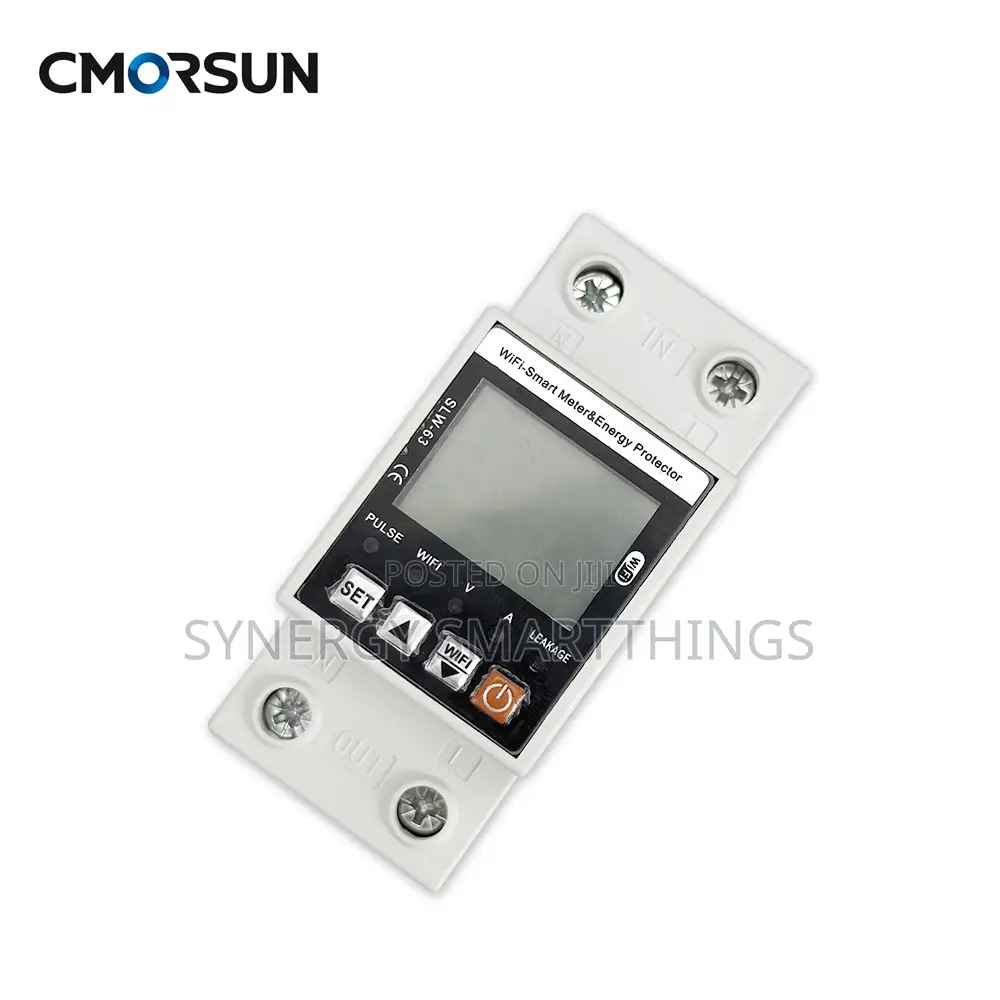 63A Wi-Fi Overvoltage Protector With Display