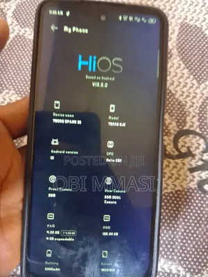 Tecno Spark 20 128 GB Blue