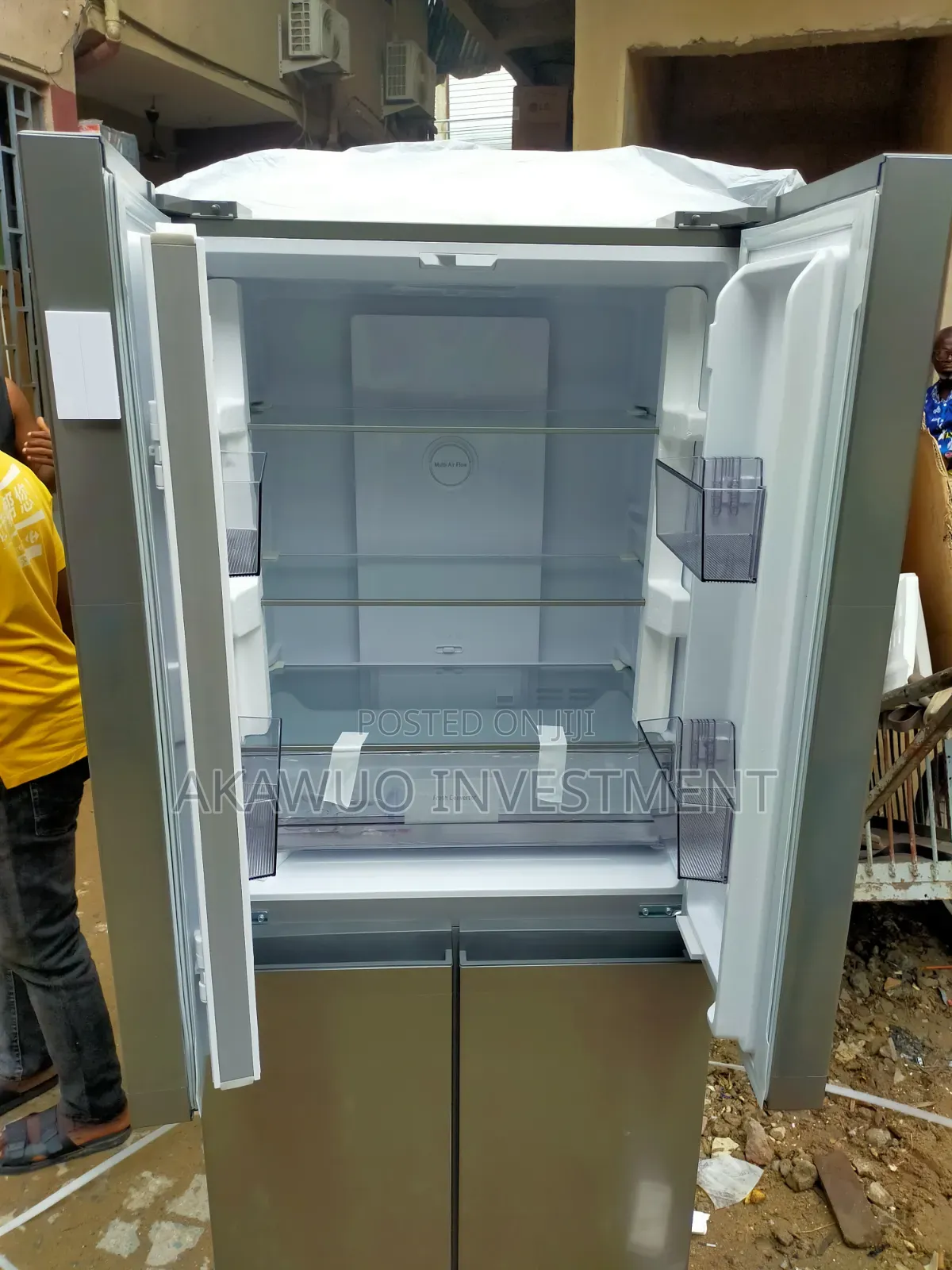 LG Fridge 4-Door Side by Side Refrigerator