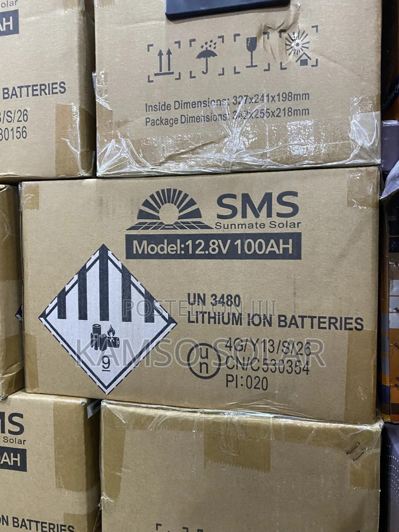 100Ah 12V SMS Lithium Battery