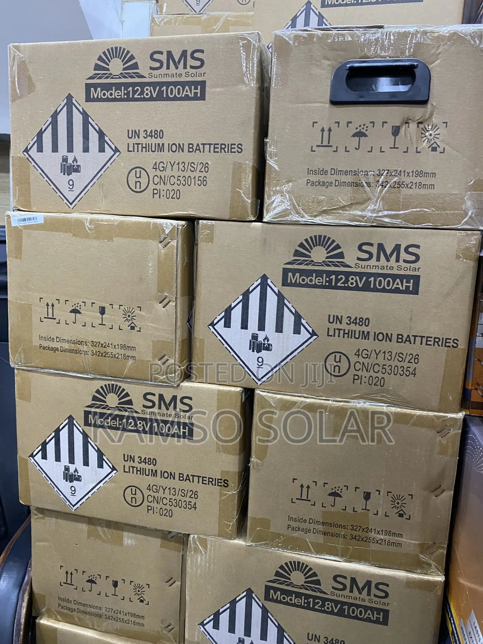 100Ah 12V SMS Lithium Battery