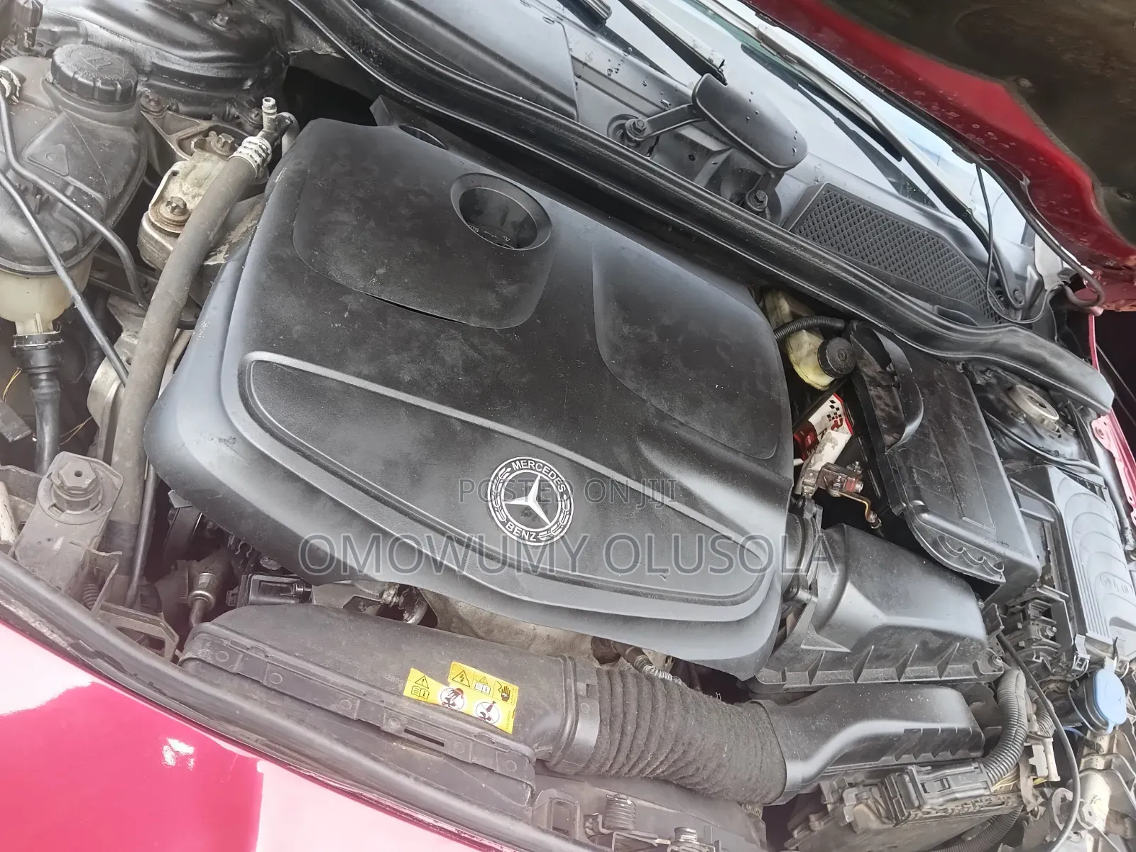 Mercedes-Benz CLA-Class 2014 Red