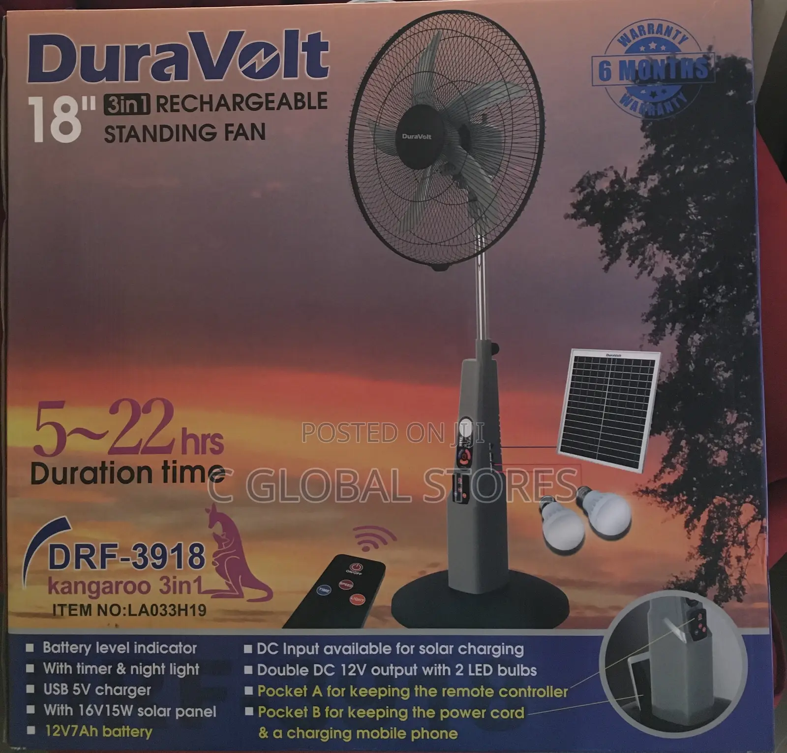 16inches Quality Standing Fan