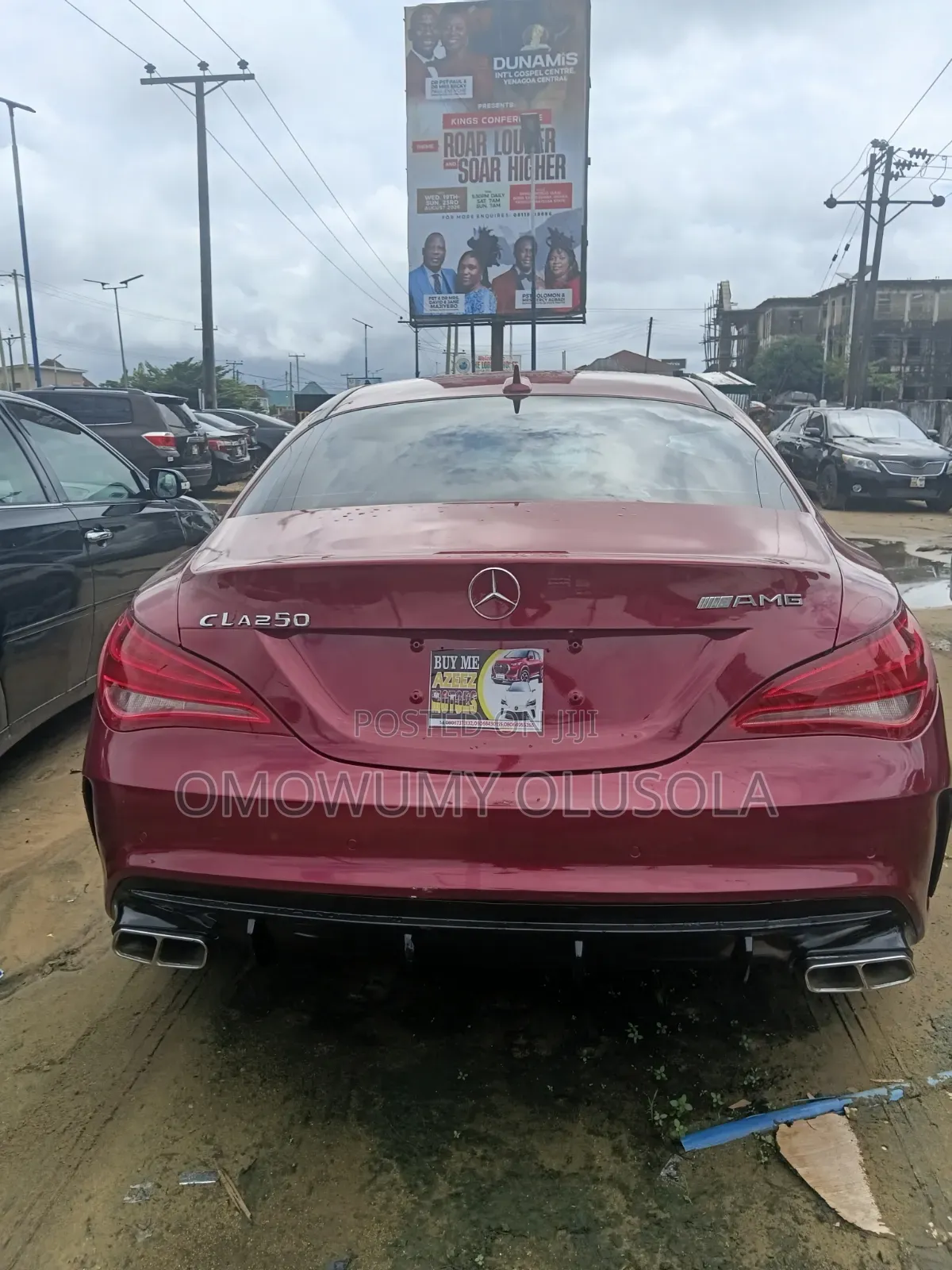 Mercedes-Benz CLA-Class 2014 Red