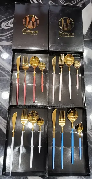 Beautiful Colors 4pcs Personal Cutlery Sets