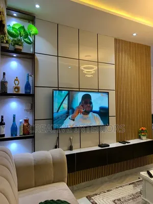 High Gloss TV Media Console Designs