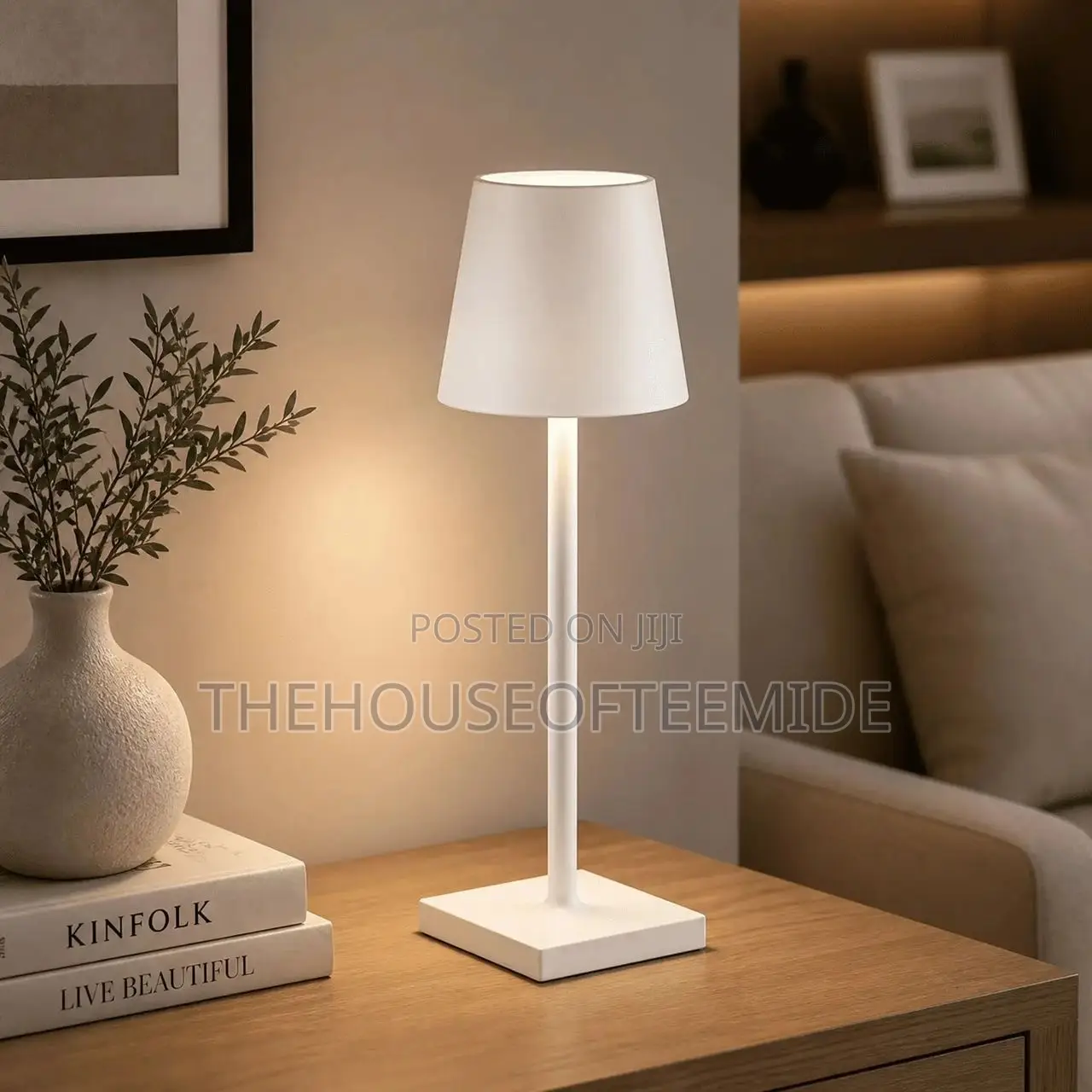 Modern LED Table Lamp Bedside Night Light Minimalist Desk Lamp