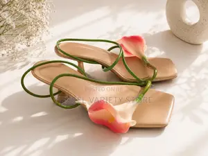 Original Floral Strappy Kitten Heel