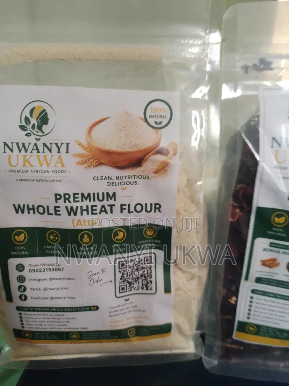 Premium Whole Wheat Flour