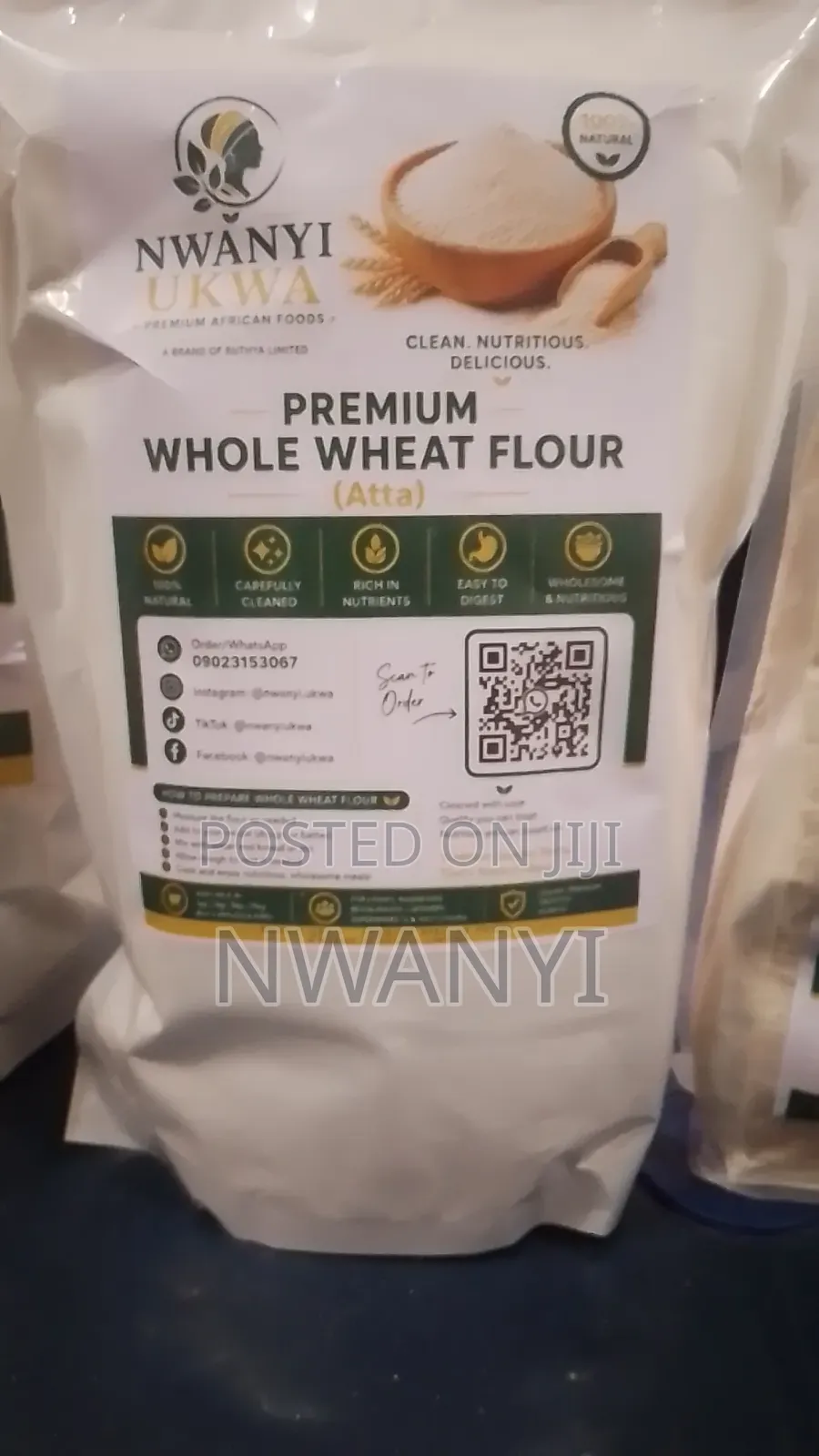 Premium Whole Wheat Flour