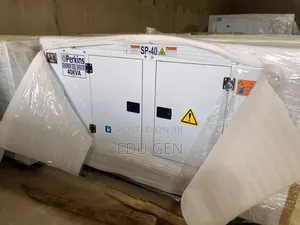 Original Perkins 40KVA Soundproof Diesel Generator – 100% Copper Coil