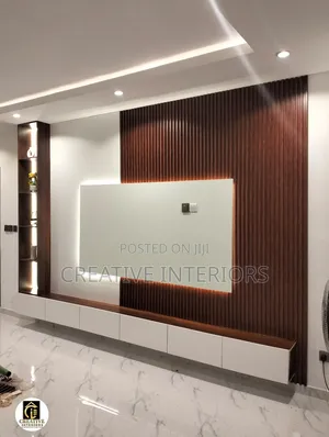 Unique Design TV Media Console