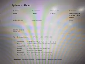 Laptop Dell Latitude 3510 8GB Intel Core i5 SSD 256GB