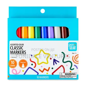 Pen+Gear 10 Pack Assorted Colour Marker