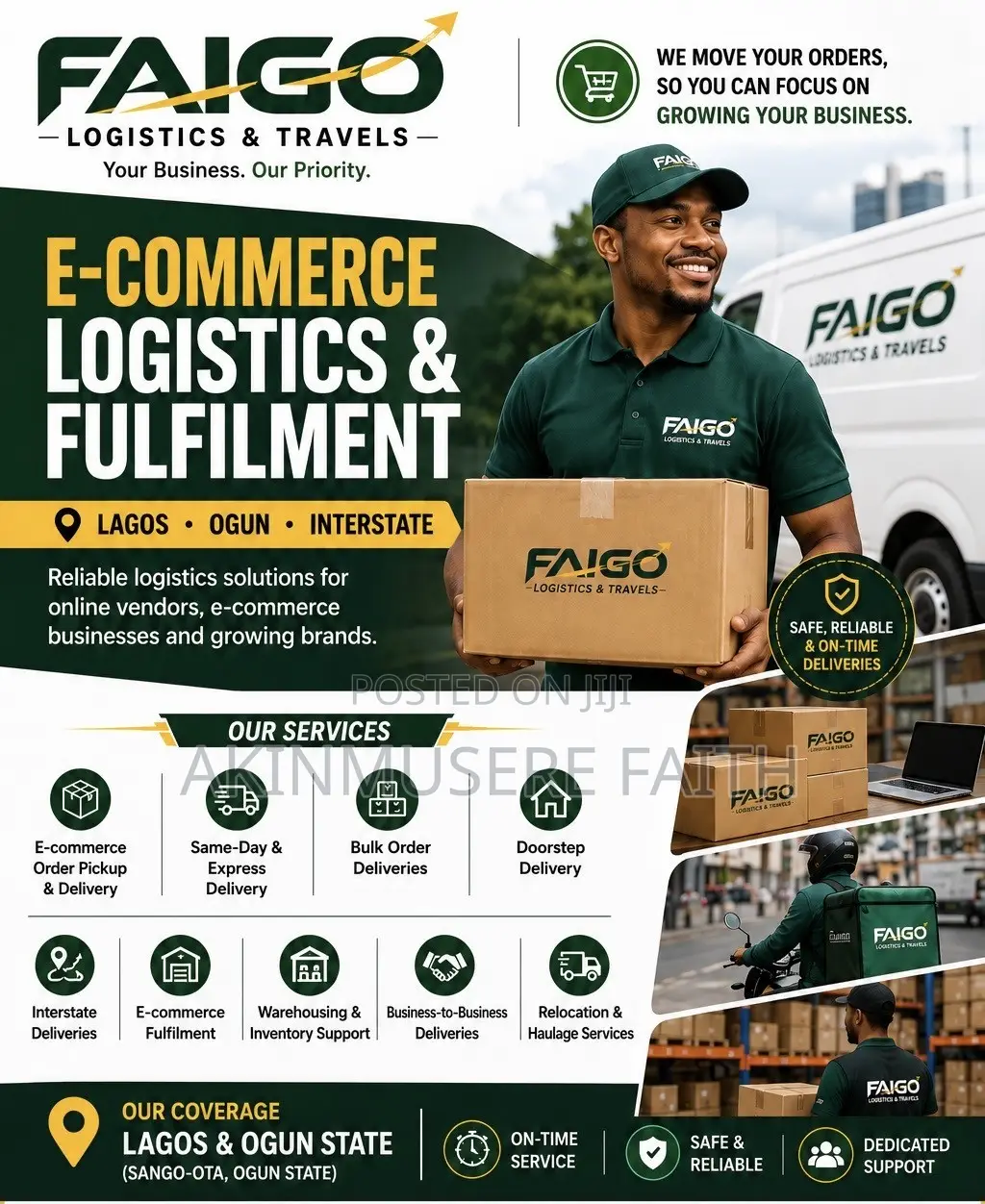 E-Commerce Logistics Fulfilment Services in Lagos Ogun State