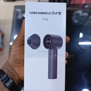 T-12 Turbo Handheld Fan