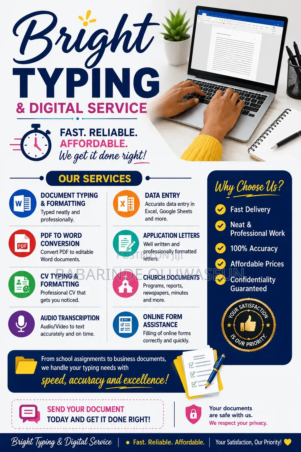 Bright Typing and Digital Service
