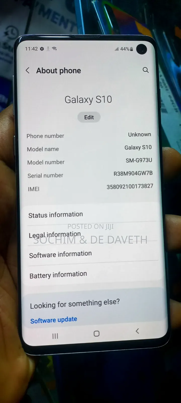 Samsung Galaxy S10 128 GB