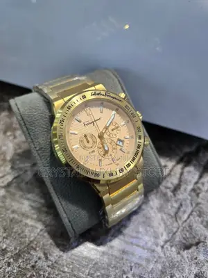 Ferragamo Quality Luxury Men Chain Strap Wristwatch