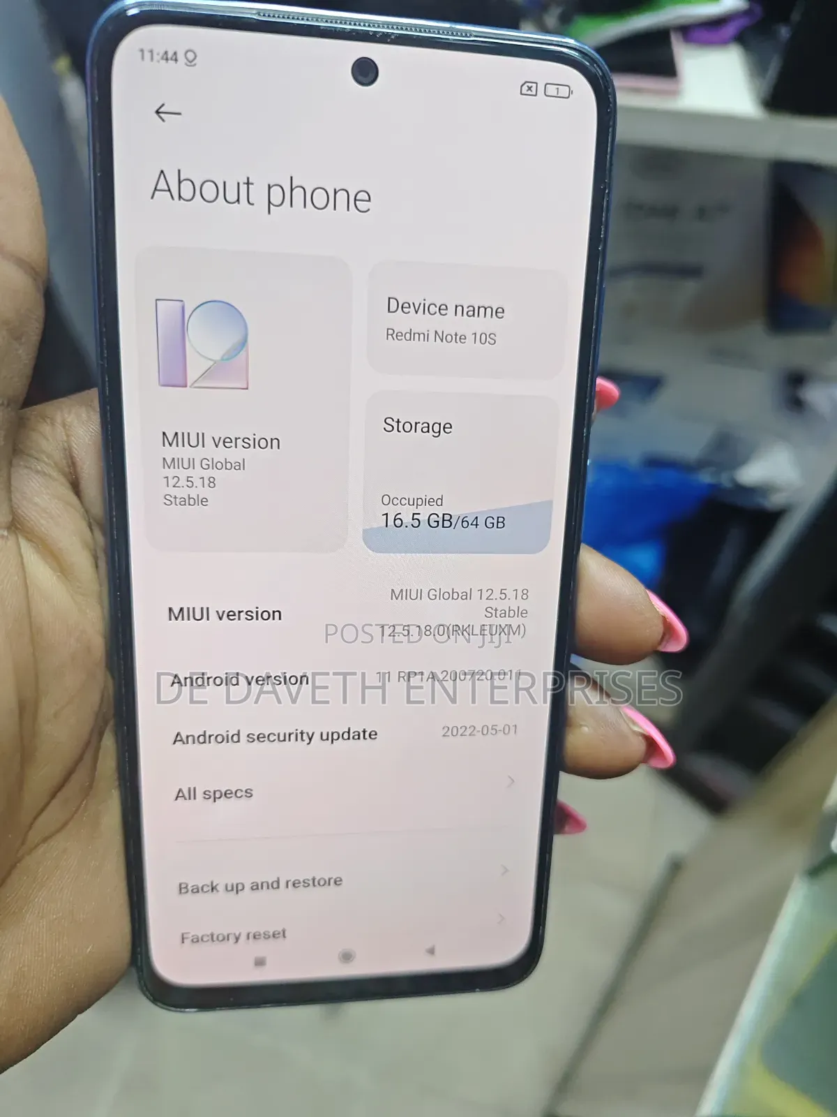 Xiaomi Redmi Note 10S 64 GB
