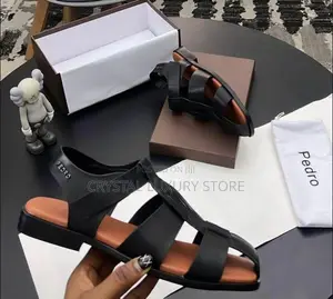 Pedro Quality Luxury Men Genuine Leather Sandals