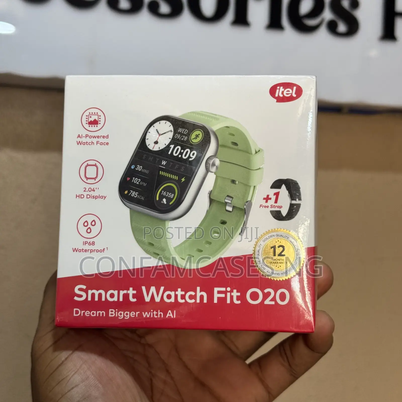 Itel Smart Watch Fit O20 020 Ai Powered
