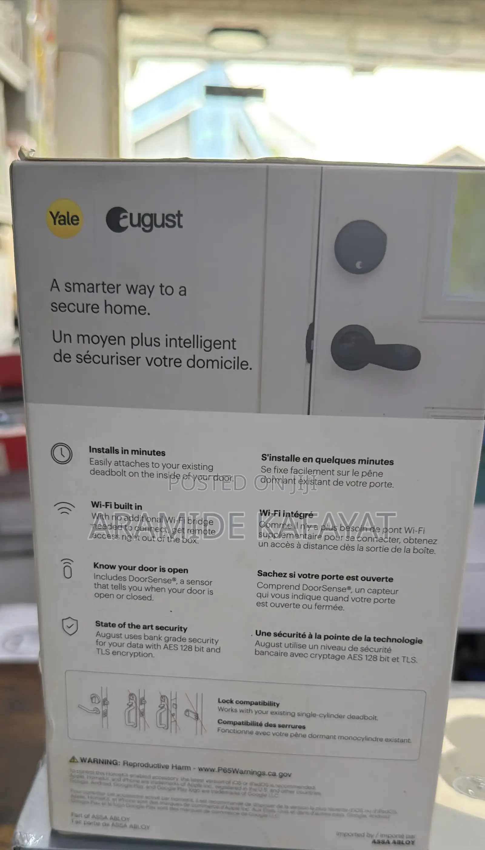 WiFi Smart Lock(Yale August)