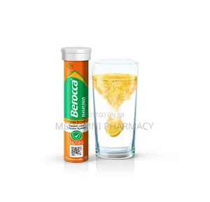 Berocca Immuno Vitamin C, D & Zinc Effervescent Tablets - 15 Count