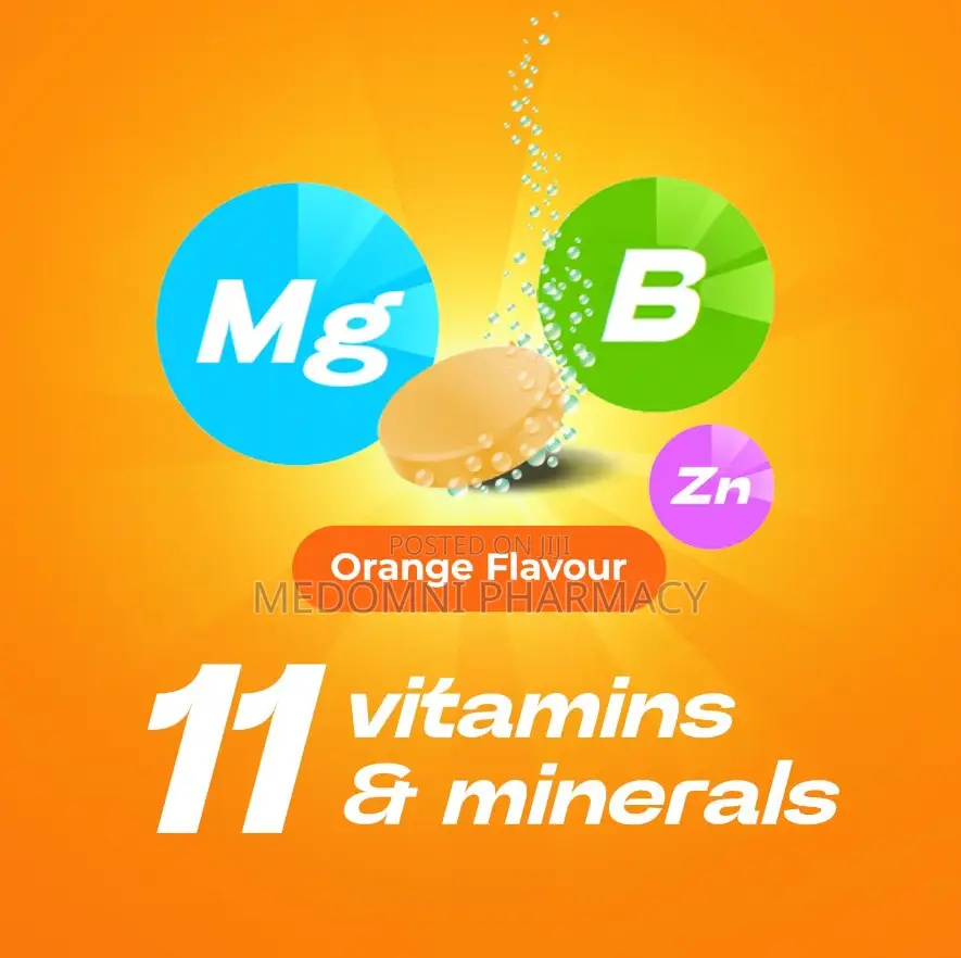 Berocca Immuno Vitamin C, D & Zinc Effervescent Tablets - 15 Count