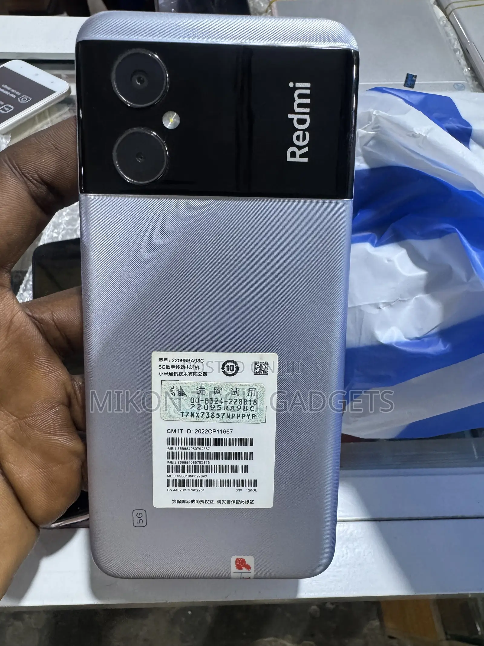 Xiaomi Redmi Note 11R 128 GB Silver
