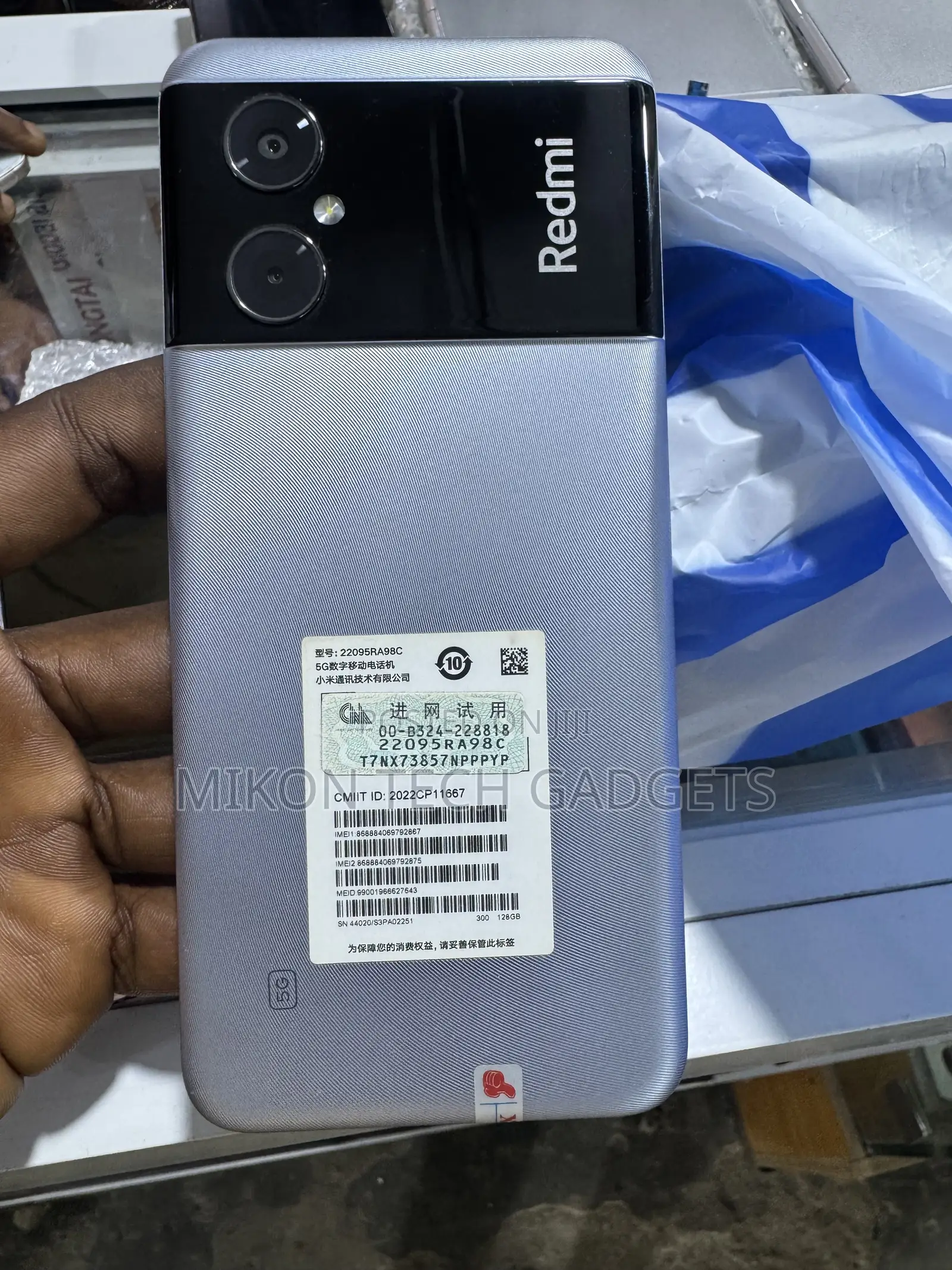 Xiaomi Redmi Note 11R 128 GB Silver