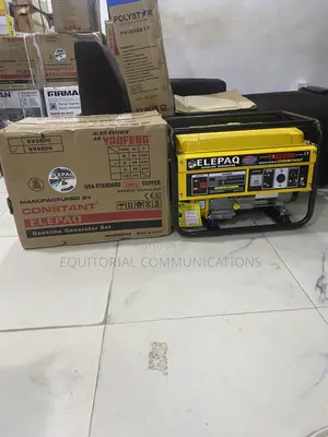 Worth Every Naira-Elepaq SV6800 Gasoline Generator