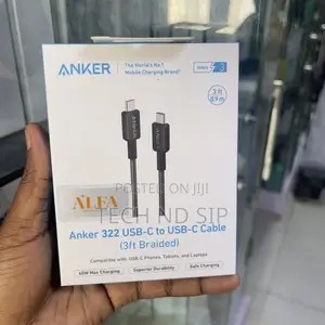 Anker 322 USB-C to Lightning Cable (3ft/0.9m Braided)