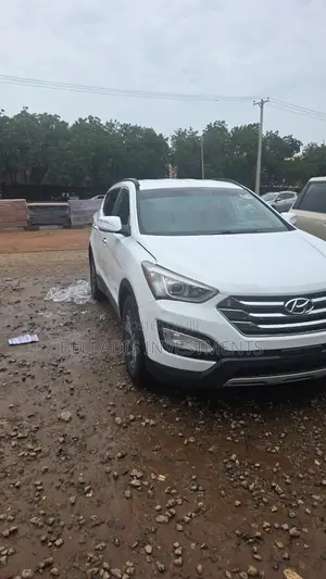 Hyundai Santa Fe 2014 White