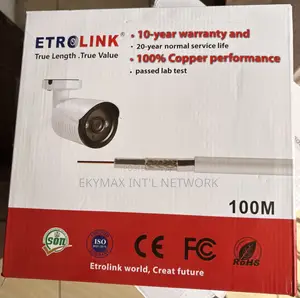 100m RG6u Capper White Color