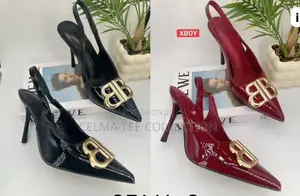 Pointed-Toe Heel Shoes