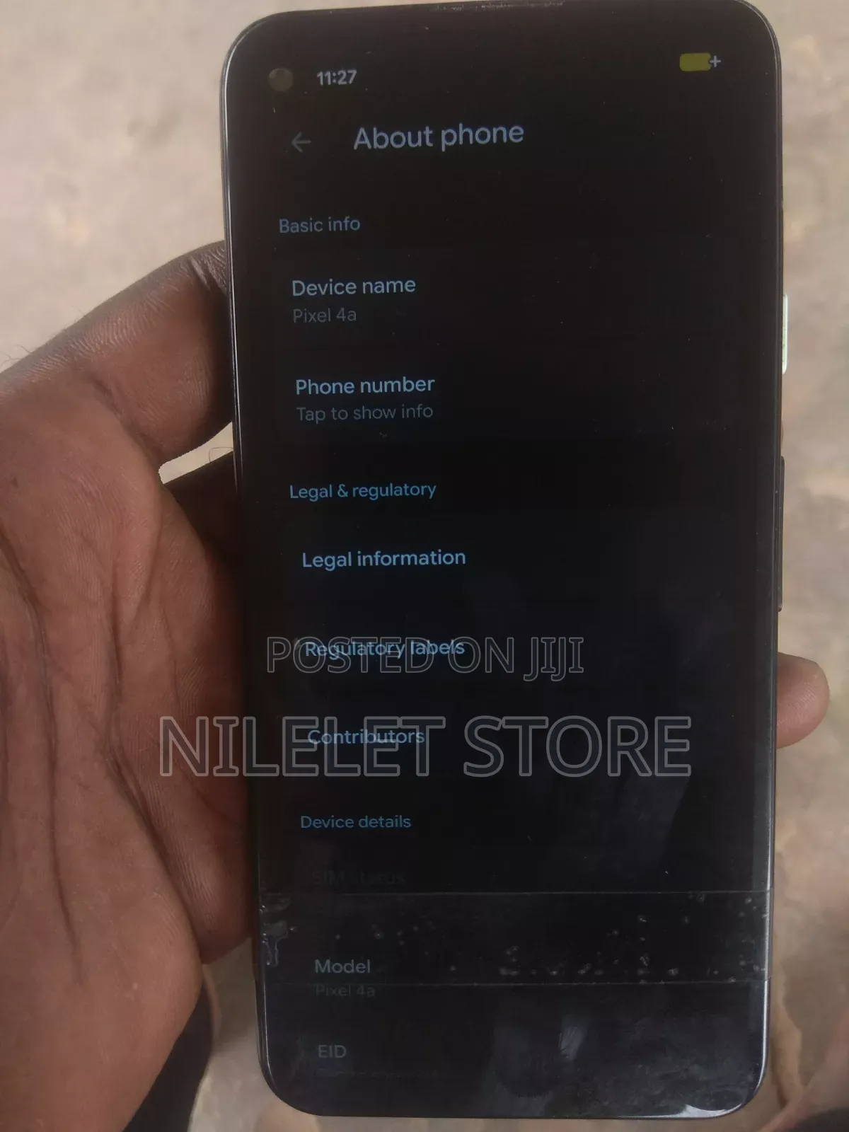 Google Pixel 4a 128 GB Black