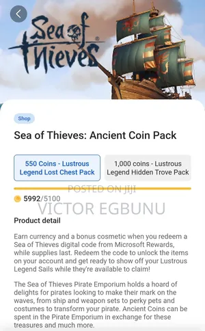 Sea of Thieves Coin