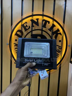 Solar Flood Light With Remote Control - 200watts